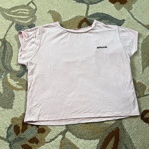 Pink antisocial t-shirt